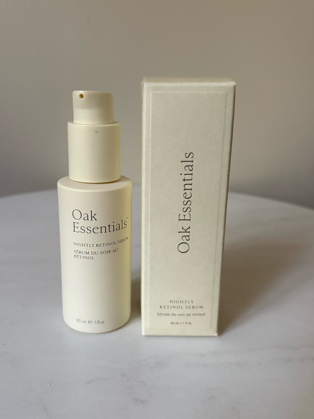 Oak Essentials NIGHTLY RETINOL SERUM $98 Retail